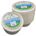 thumbnail image 1 of VISHVA ECO CRAFT 12 Oz 354ml BIODEGRADABLE BOWL DISPOSABLE BOWLS (PACK OF 20), 1 of 6