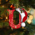 thumbnail image 3 of LSLJS 26 Letters Christmas Tree Decoration Pendant Christmas Tree Ornaments Personalized DIY Christmas Ornaments Christmas Decorations Xmas Tree Hanging Decor, 3 of 5