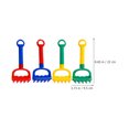 thumbnail image 4 of 8Pcs Sand Rake Toy Sand Dredging Toys Beach Sand Toys Summer Beach Rake Toy, 4 of 7