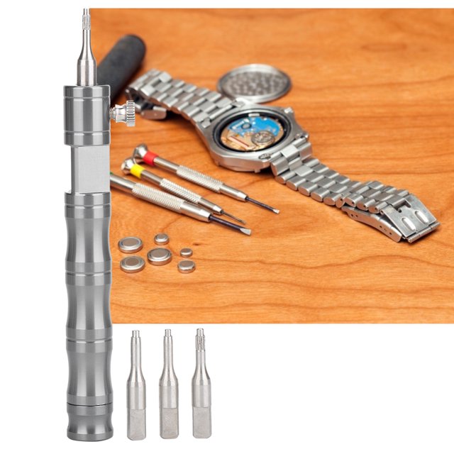 Watch Crown Tube Tool, Watch Crown Tube Remover, Convenient To Carry Watch Crown Repairing Tool For Bands Strap Removal Repair Fix Watch Wrist