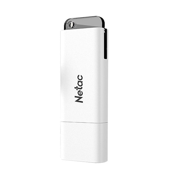 Netac U185 32GB USB Flash Drive - Compact and Portable Design with Built-in Encryption, USB 2.0, Fast Data Transfer up to 480Mbps, Compatible with Multiple Devices