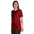 thumbnail image 4 of Inkmeso Womens Basic Crewneck Tshirt Short Sleeve Regular Fit Long Tee Workout Top, 4 of 8