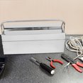 thumbnail image 3 of 1pc Premium Household Folding Box Practical Tools Storage Case Tools Suitcase, 3 of 8