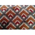 thumbnail image 4 of oneOone Cotton Silk Fabric Argyle Style Ikat Decor Fabric Printed BTY 42 Inch Wide, 4 of 4