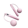 thumbnail image 1 of tredstone Corde à Sauter en PVC Portable Remplacement Numérique Corde à Sauter Solide Couleur Intérieur Extérieur Bouton de Contrôle Ergonomique Cordes à Sauter Réglables Balle Rose, 1 of 9