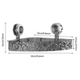 thumbnail image 2 of Corrugated Suction Cup Storage Holder Light Lu Bottle Drying Rack Space Saving Dish Brush Holder Mats for Bottom of Kitchen Small Dish Drying Mats for Kitchen Counter Organizer Kitchen for, 2 of 3