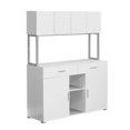 thumbnail image 3 of Monarch Specialties Storage, Drawers, File, Office, Work, Laminate, Metal, White, Grey, Contemporary, Modern, 3 of 3