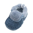 thumbnail image 1 of 2025 Solid Color Cotton Boys Boots Shoes Feece Warm Short Cowboy Boots for Boys Boots Shoes Printing Rhinestone Boots Non Slip Breathable Nude Winter Boots for Boots, 1 of 6