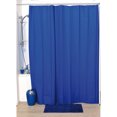 thumbnail image 2 of Navy Blue Extra Long Shower Curtain Liner Plastic 79"L x 71"W, 2 of 5