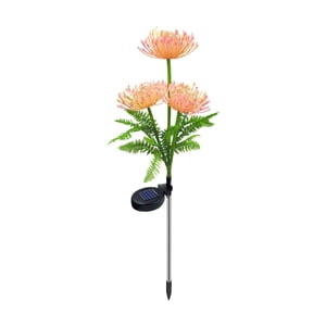 TopLLC Lumières solaires Extérieur Lumières de fleurs solaires Extérieur, Fleurs solaires Jardin Lumières décoratives LED Lights LED Allumage automatique Jusqu'à 8 Hrs Waterproof Solar Garden lumières sur la clairance