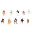 thumbnail image 3 of Mini Dog Figurines Toy Set,Dogs Animals Toy For Cake Toppers Easter Eggs Christmas Birthday Gift, 3 of 8