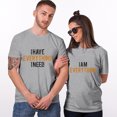 thumbnail image 1 of Meichang T-Shirts de Couple pour la Saint-Valentin pour Hommes Femmes T-Shirts à Imprimé Cœur d'Amour Doux T-Shirts Décontractés à Col Rond Hauts à Manches Courtes Coupe Ample T-Shirts de Fête Saint-Valentin, 1 of 7