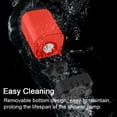 thumbnail image 4 of yeacher Pompe de Douche Extérieure Portable avec Batterie 4800mAh, Étanche IPX7, Idéale pour le Camping, la Randonnée et la Maison - Modèle ABS Rouge (Sans Affichage de la Température), 4 of 7