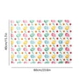 thumbnail image 4 of Feltree Easter Fabric Printed Tea Towel Eggs Napkin Tableware, 4 of 7