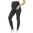 thumbnail image 1 of Kcodviy Women Maternity Casual Solid Maternity Women Leggings Color Elastic Control Hight Non Maternity Waist Long Pants Leggings Loft Pants Soft Pants, 1 of 9