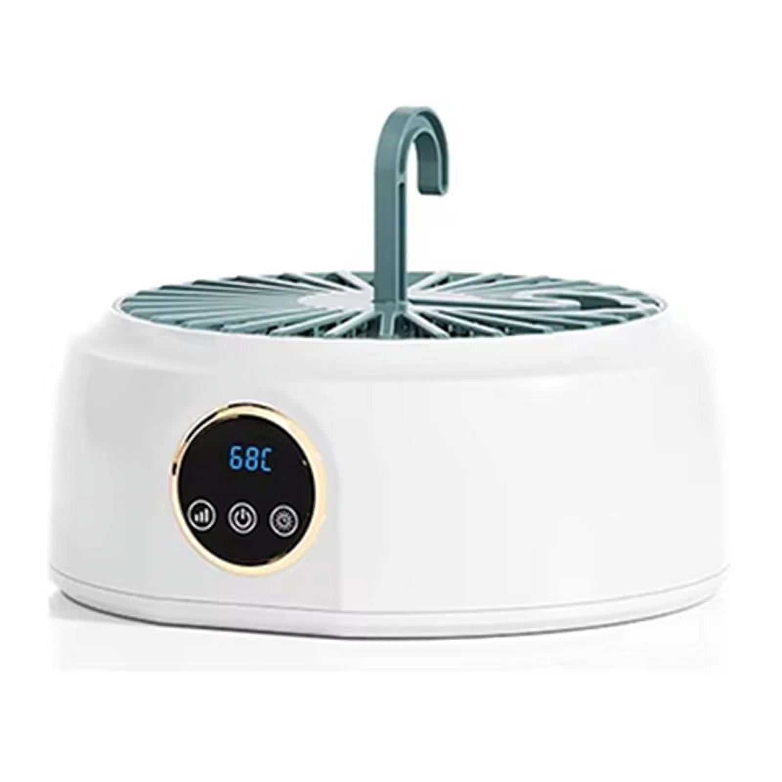 Clothes Dryer with Heater Fan, Travel Garment Drying Hanger Laundry Air Dehydrator with Timing Function US Plug,1 * Clothes dryer