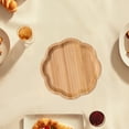 thumbnail image 5 of Dvruxg Bamboo Multi-Purpose Serving Tray, Wooden Fruit & Snack Platter, Splinter-Free Kitchen Storage Organizer for Parties & Everyday Use, 5 of 5