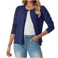 thumbnail image 1 of Cardigans pour Femmes Cardigan Régulier pour Femmes Maison Décontracté Mode Col Rond Standard Lavage à la Main à Froid à Suspendre Ou à Suspendre au Traîne Sec, 1 of 8