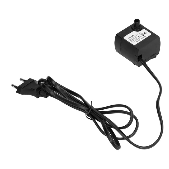 Fountain Pump, Water Pump Mini Durable With Strong Fixed Suction Cup For Aquariums For Fountain Pond For Fish Tanks EU Plug 220V