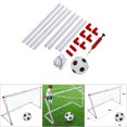 thumbnail image 3 of Portable Mini Plastic Soccer Goal Net Set with Ball Pump, Lightweight and Durable for Children Practice, 3 of 7