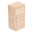 thumbnail image 3 of Armoire de Maison de Poupée, Modèle d'Armoire Haute Simulation Finition pour Maison de Poupée à l'Échelle 1:12, 3 of 8
