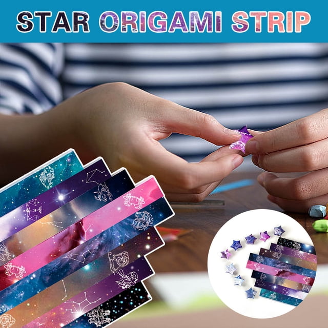 TIMIFIS a Origami Star Paper Strips Color Star Paper Strip Paper Decoration Paper Strips DIY Hand Art Crafts kitchen gadgets Kitchen Gadgets