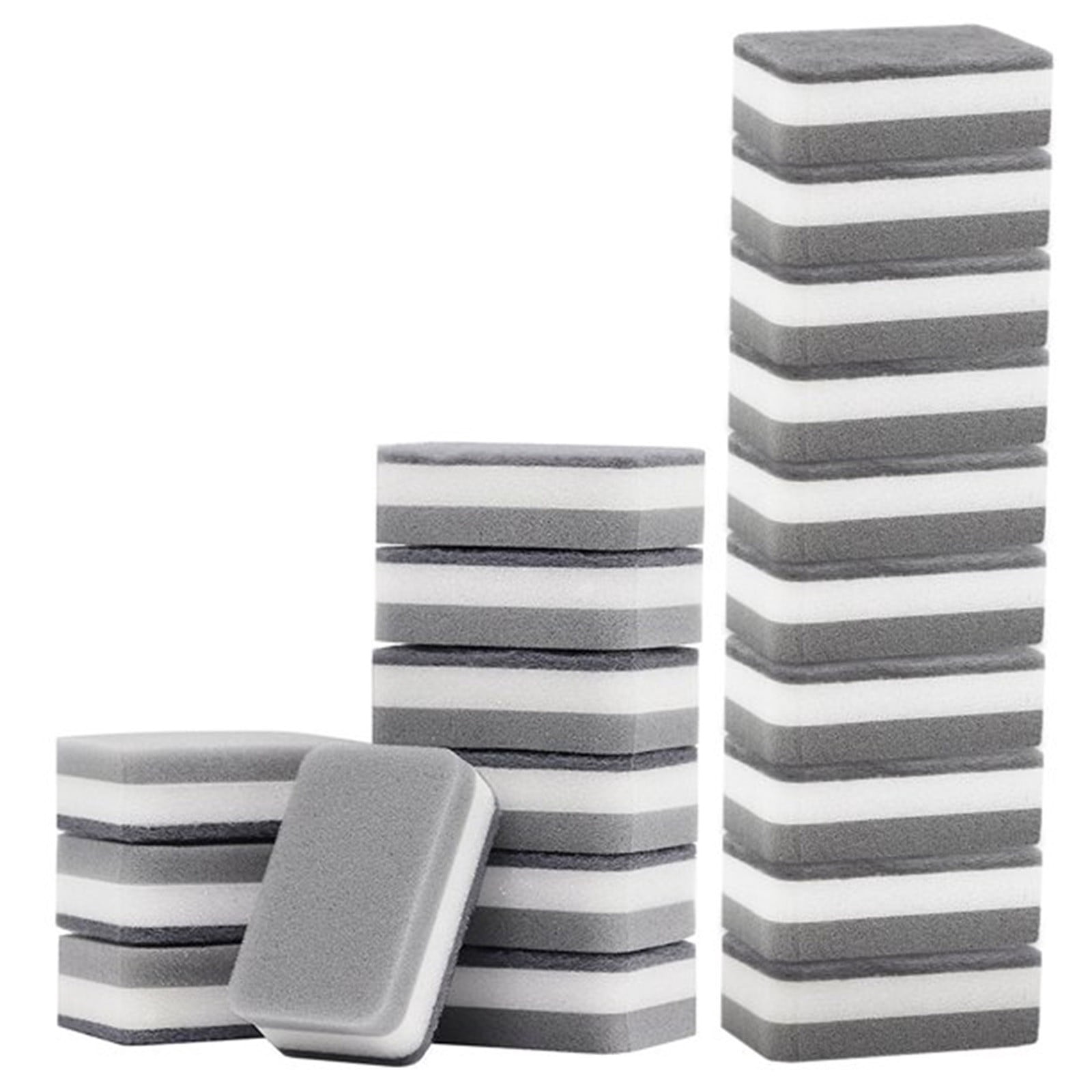 Kitchen Cleaning Supplies Scrub Sponges and Scouring Pads for Dishwashing Pot and Pan Scrubbing Versatile Kitchen Garage Bathroom Cleaning Tools