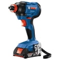 thumbnail image 1 of BOSCH GDX18V-1600B12 18V Freak 1/4 In. and 1/2 In. Two-In-One Bit/Socket Impact Driver Kit, 1 of 5