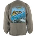 thumbnail image 1 of Action Chandail en Molleton Henley Pêche au Doré pour Hommes, 1 of 1