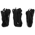 thumbnail image 1 of Elastic Rope, Durable Elastic 3 Bags Clothes Elastic, Cuffs, For Clothing, Sportswear Pants, Black, 1 of 8