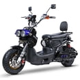 thumbnail image 1 of EMMO Monster eBike - Electric Moped Scooter - 84V - 75km Range - QS Motor - Blue - Removable Battery, 1 of 10