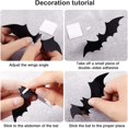 thumbnail image 3 of HOARBOEG Halloween Decorations Bats Stickers 3-dimensional Bats Party Decorations Scene Decorations Wall Stickers, 3 of 5