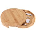 thumbnail image 1 of Haofy Cheese Cutter Cheese Knives Set Quality Wood Material Long Service Life For Christmas Birthday, 1 of 8