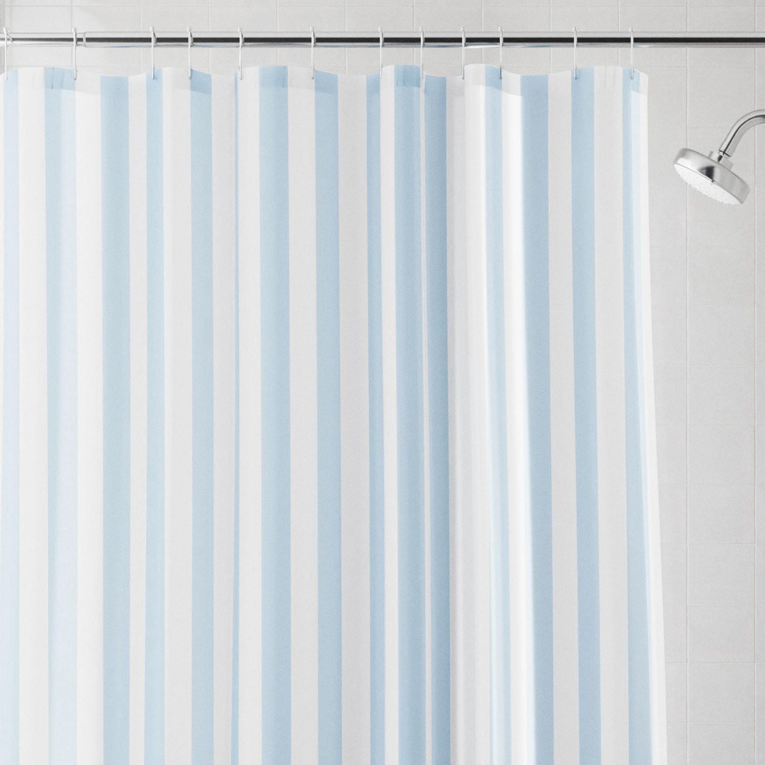 Rideau de douche décoratif imperméable en PEVA recyclé Mainstays