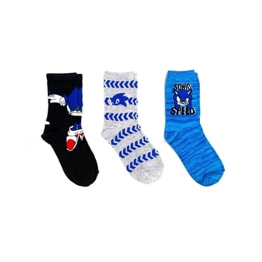 Chaussettes d'équipage de Sonic Boys, 3 Pack