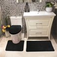 thumbnail image 1 of Kashi Home RS056985 Connie Bath Mat Set, Black - 3 Piece, 1 of 1
