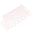 thumbnail image 4 of Watch Gasket, Red 49pcs 0.9mm Height Flexibility Watch Rubber Washer  For Watch Repair, 4 of 8