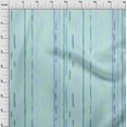 thumbnail image 4 of oneOone Cotton Jersey Light Blue Fabric Geometric Abstract Petal Sewing Craft Projects Fabric Prints By Yard 58 Inch Wide, 4 of 4