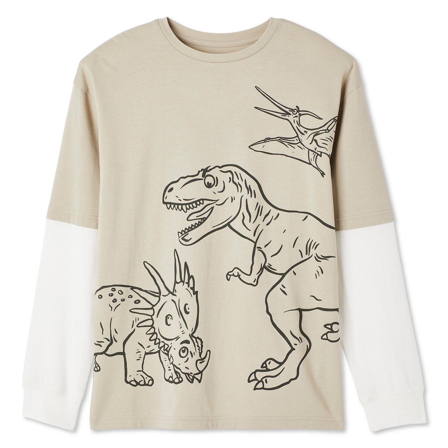 George Boys' Long Sleeve Fooler Tee