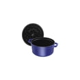 thumbnail image 3 of STAUB La Cocotte Cocotte Ronde en Fonte de 3,7 L, Bleu Foncé, 3 of 7