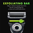 thumbnail image 3 of GilletteLabs with Exfoliating Bar by Gillette Mens Razor and Travel Case for Storage on the Go - Travel Case, 1 Handle, 3 Razor Blade Refills and a Premium Magnetic Stand, 3 of 7