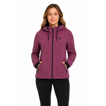 Reebok Women's Softshell Jacket with Sherpa-lined Hood, Sizes XS-XXL