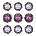 thumbnail image 1 of MasteelfCA 20pcs Brads Round Pearl Brads Scrapbooking Brads Paper Fasteners for DIY Crafts (Random Color), 1 of 8