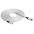 thumbnail image 3 of Scosche MA10WG-SP Strikeline 10-ft. USB to Micro-USB Charge & Sync Cable White/Gray, 3 of 5