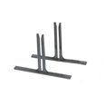 thumbnail image 2 of Angeles Quiet Divider with Sound Sponge - Pieds de Cloison - Noir (Lot de 2), 2 of 4