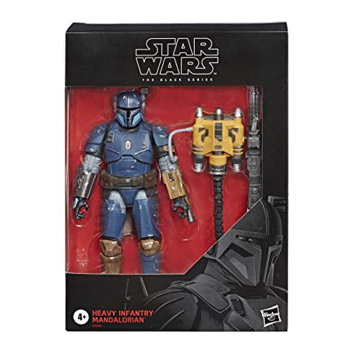 Star Wars The Black Series Heavy Infantry Mandalorian Toy 6-inch Scale The Mandalorian Collectible Deluxe Action Figure, Kids Ages 4 and Up