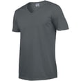 thumbnail image 3 of Gildan Mens Soft Style V-Neck Short Sleeve T-Shirt, 3 of 5
