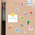 thumbnail image 4 of Fridge Magnets for Kids, 20 Pieces 3D Animal Refrigerator Magnets Set for Toddlers, Educational Learning Toy for Whiteboard, Full Back PVC Magnetic Animals, 4 of 9