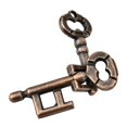 thumbnail image 2 of Brain Teaser Puzzles, Educational Toys Mind Puzzles Wooden And Metal Puzzles Adult Intelligent Puzzle Lock Buckle Educational Toy, 2 of 8