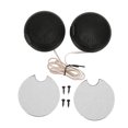thumbnail image 1 of Pair Car Mini Dome Tweeter 20W 105dB Round Speaker Stick On Flush Mount Universal Accessory, 1 of 14